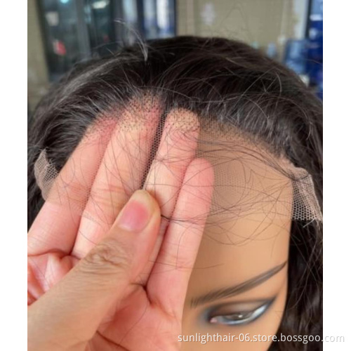 2021 deep wave lace frontal wig 13*4  deep curly hair wig wholesale supplier 613 HD lace wig cabelos human hair